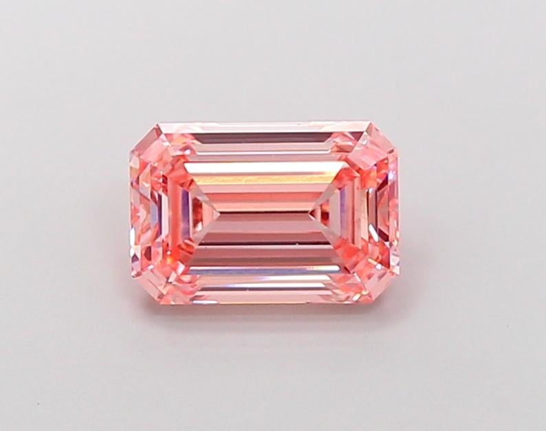 2.12 Ct. Fancy Intense  Pink Emerald Lab Grown Diamond