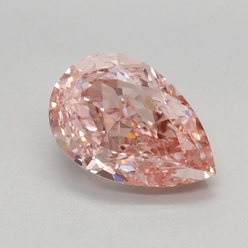 2.06 Ct. Fancy Vivid Pink Pear Lab Grown Diamond