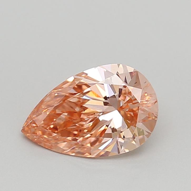 1.00 Ct. Fancy Intense Pink Pear Lab Grown Diamond
