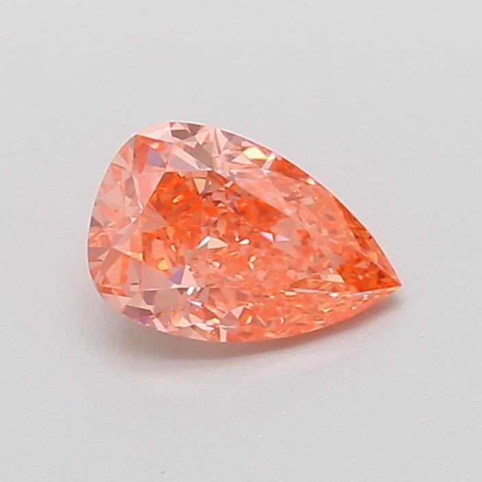 1.01 Ct. Fancy Vivid Pink Pear Lab Grown Diamond
