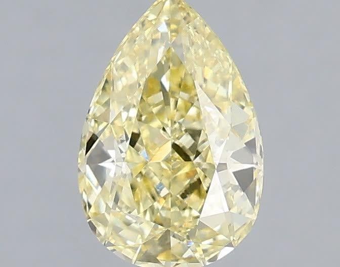 1.02 Ct. Fancy Yellow Pear Lab Grown Diamond