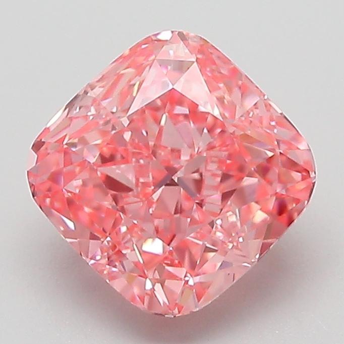 2.02 Ct. Fancy Pink Cushion Lab Grown Diamond