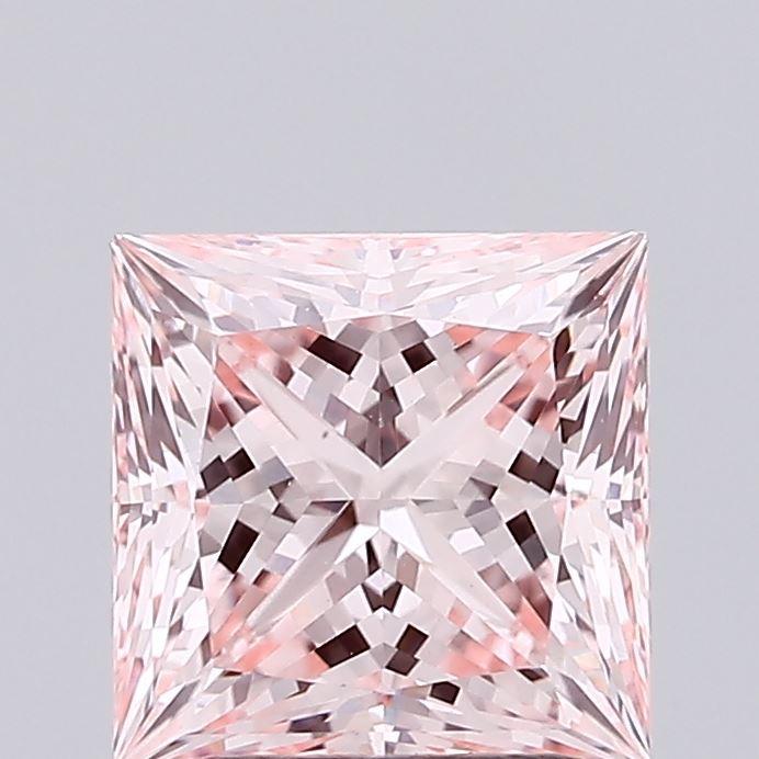 1.83 Ct. Fancy Intense Pink Princess Lab Grown Diamond
