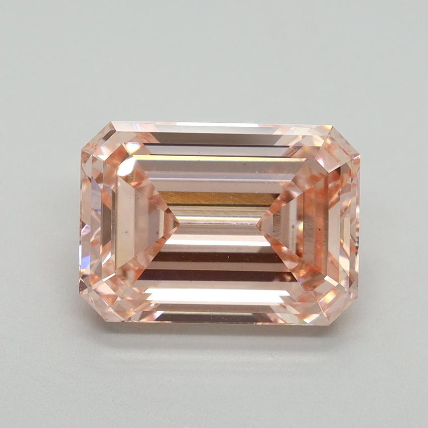 4.01 Ct. Fancy Intense Pink Emerald Lab Grown Diamond