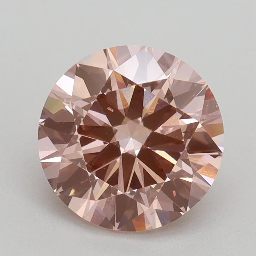 2.30 Ct. Fancy Intense Pink Round Lab Grown Diamond