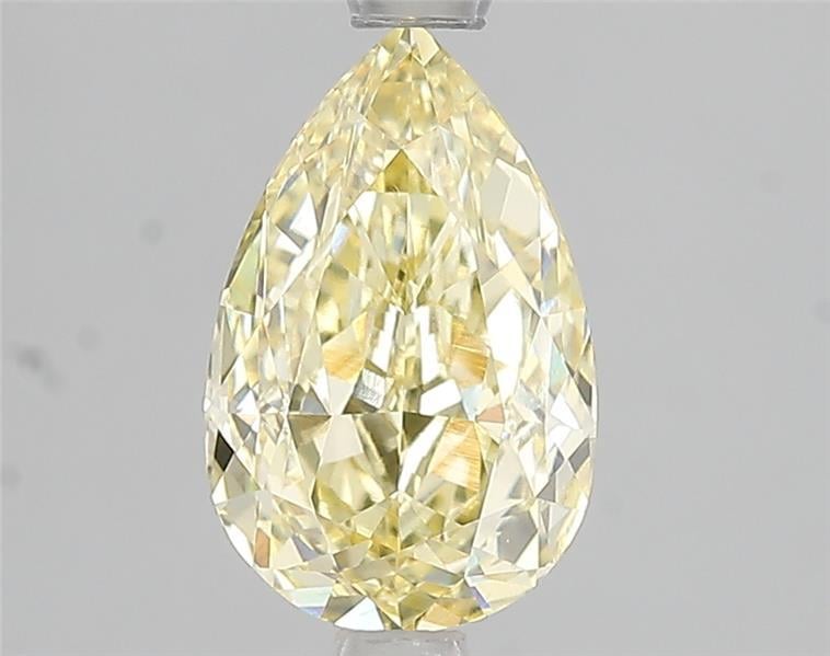 2.03 Ct. Fancy Intense Yellow Pear Lab Grown Diamond