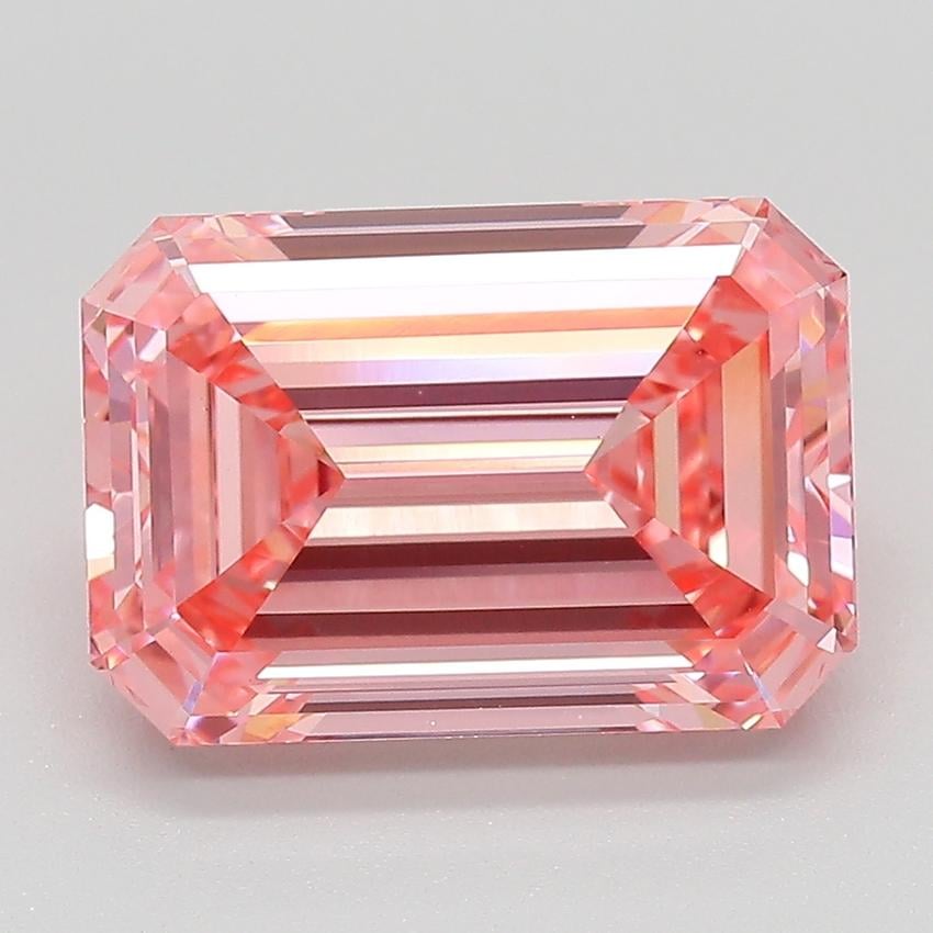 4.16 Ct. Fancy Pink Emerald Lab Grown Diamond