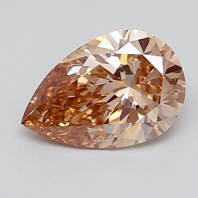 1.48 Ct. Fancy  Brown Pear Lab Grown Diamond