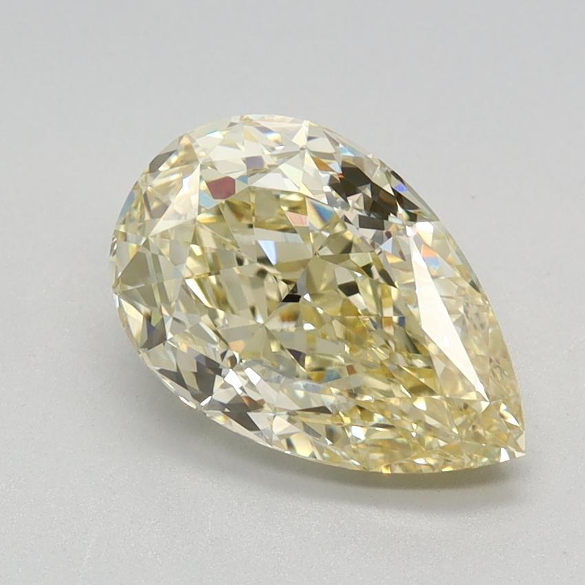 1.93 Ct. Fancy Intense Yellow Pear Lab Grown Diamond