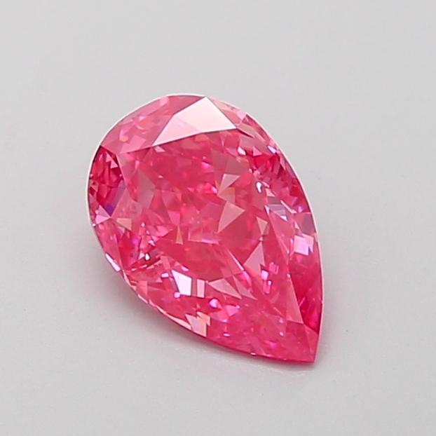 1.01 Ct. Fancy Vivid Pink Pear Lab Grown Diamond