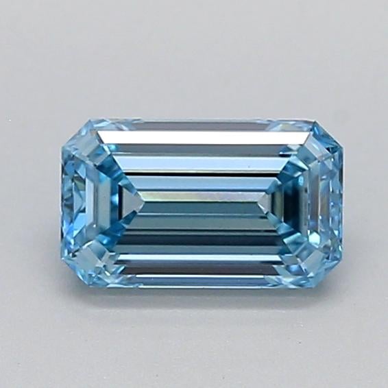 1.04 Ct. Fancy Vivid  Blue Emerald Lab Grown Diamond