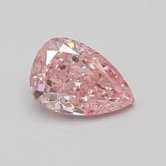 0.68 Ct. Fancy Vivid Pink Pear Lab Grown Diamond