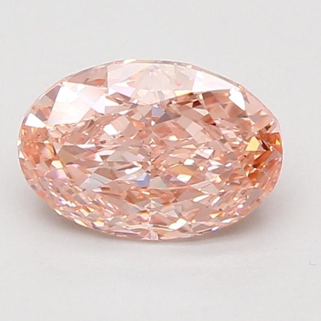 2.02 Ct. Fancy Vivid Pink Oval Lab Grown Diamond