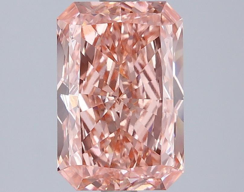 2.03 Ct. Fancy Vivid Pink Radiant Lab Grown Diamond