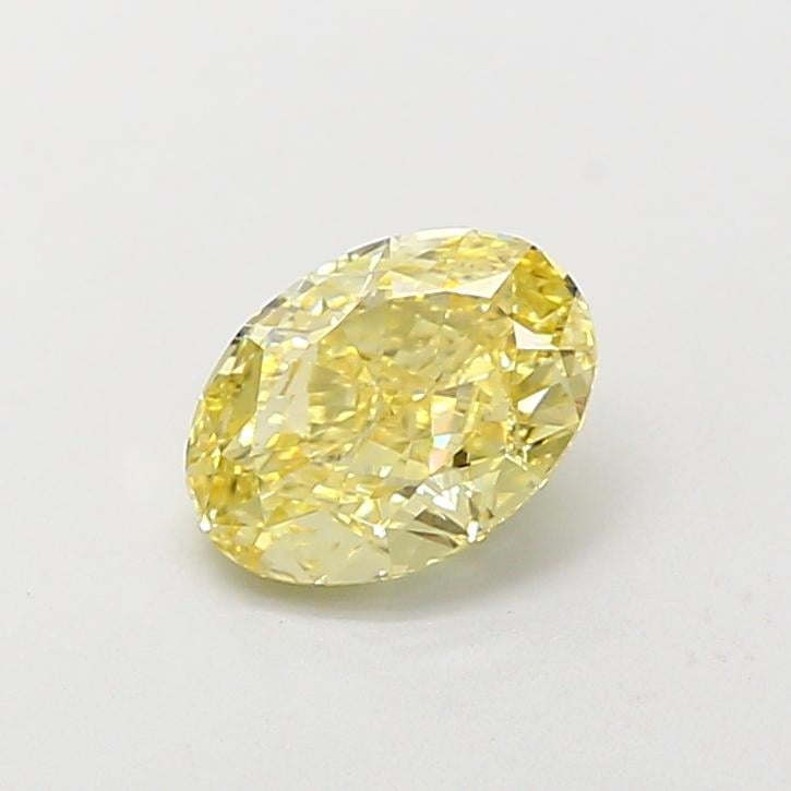 1.04 Ct. Fancy Fancy Yellow Oval Lab Grown Diamond