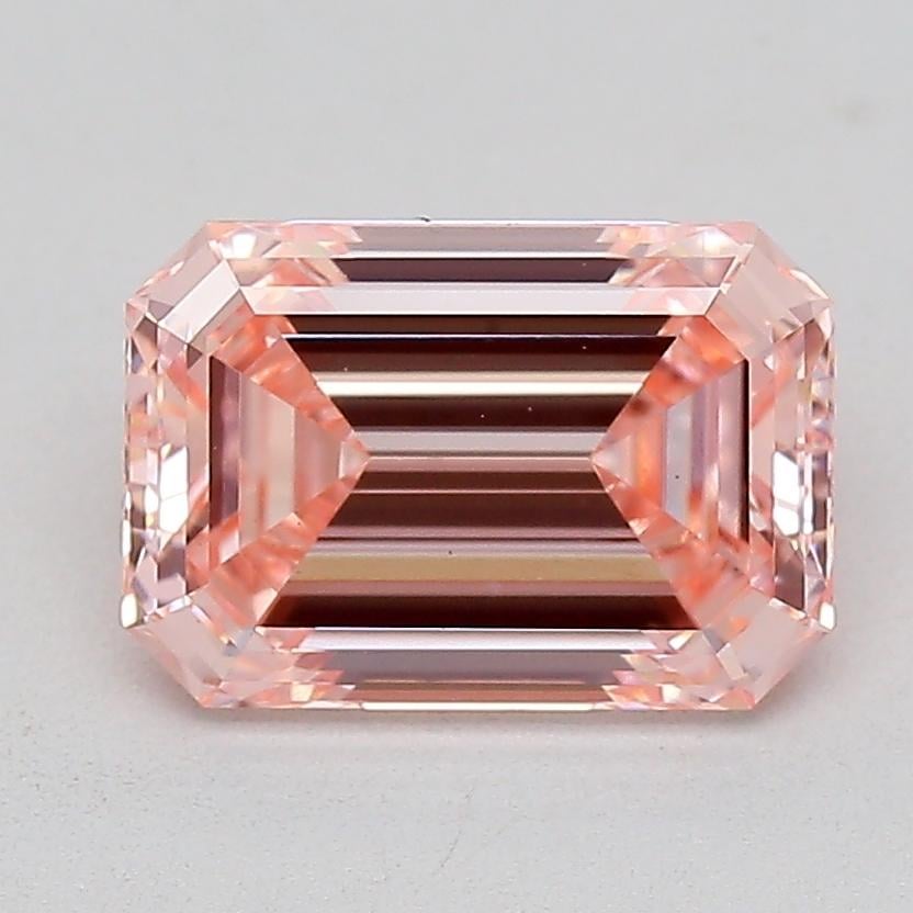1.26 Ct. Fancy Intense  Pink Emerald Lab Grown Diamond
