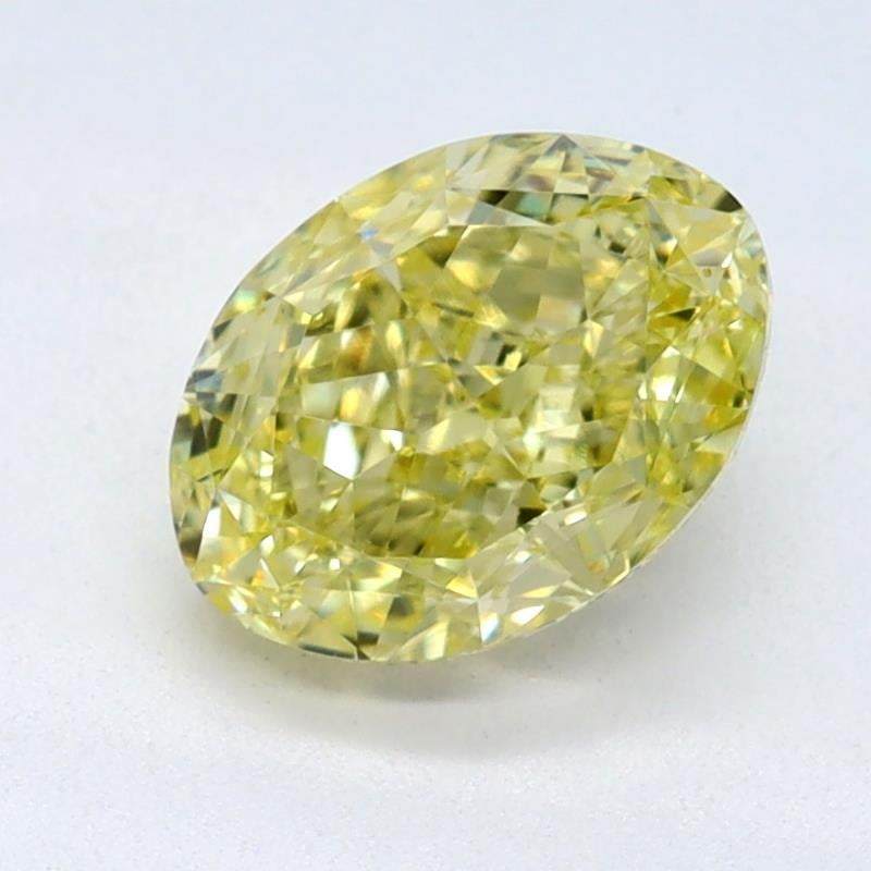 1.01 Ct. Fancy Yellow Oval Diamond