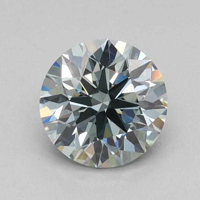 0.56 Ct. Fancy Intense Green Round Lab Grown Diamond