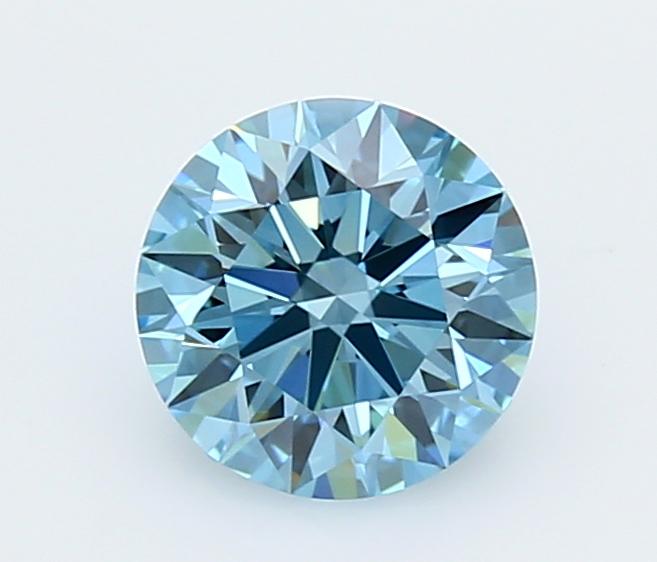 1.41 Ct. Fancy Vivid  Blue Round Lab Grown Diamond