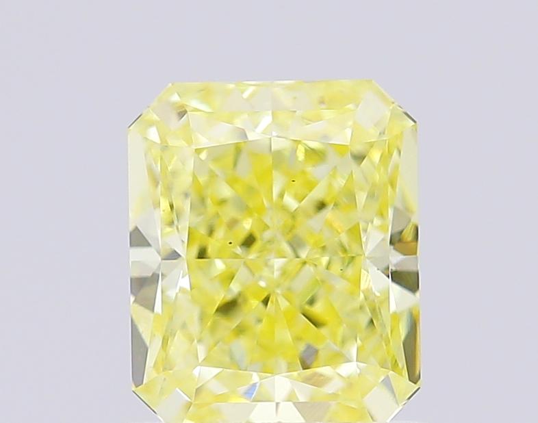 1.25 Ct. Fancy Intense Yellow Radiant Lab Grown Diamond