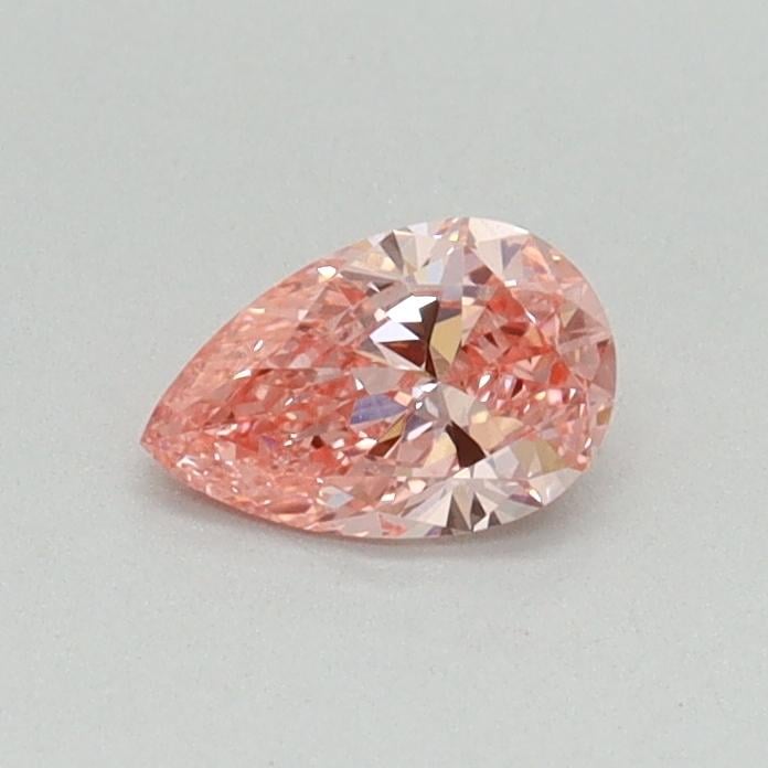 0.31 Ct. Fancy Vivid Pink Pear Lab Grown Diamond