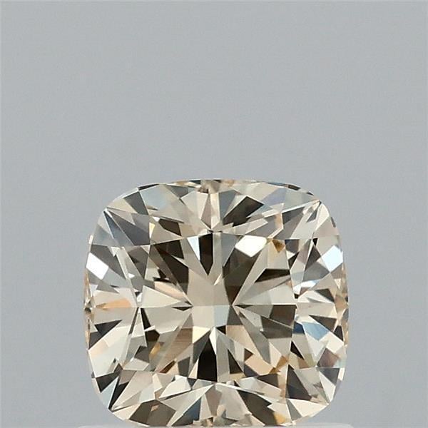 0.81 Ct. Fancy Intense  Yellow Cushion Lab Grown Diamond