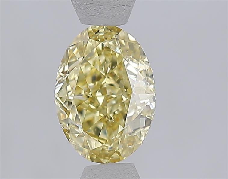 1.06 Ct. Fancy Intense Yellow Oval Lab Grown Diamond