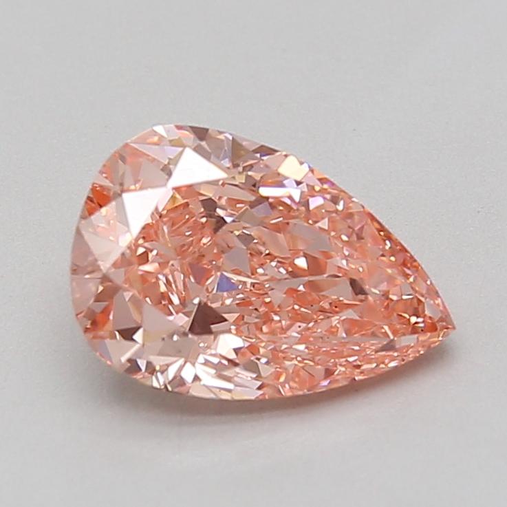 2.02 Ct. Fancy Vivid Pink Pear Lab Grown Diamond