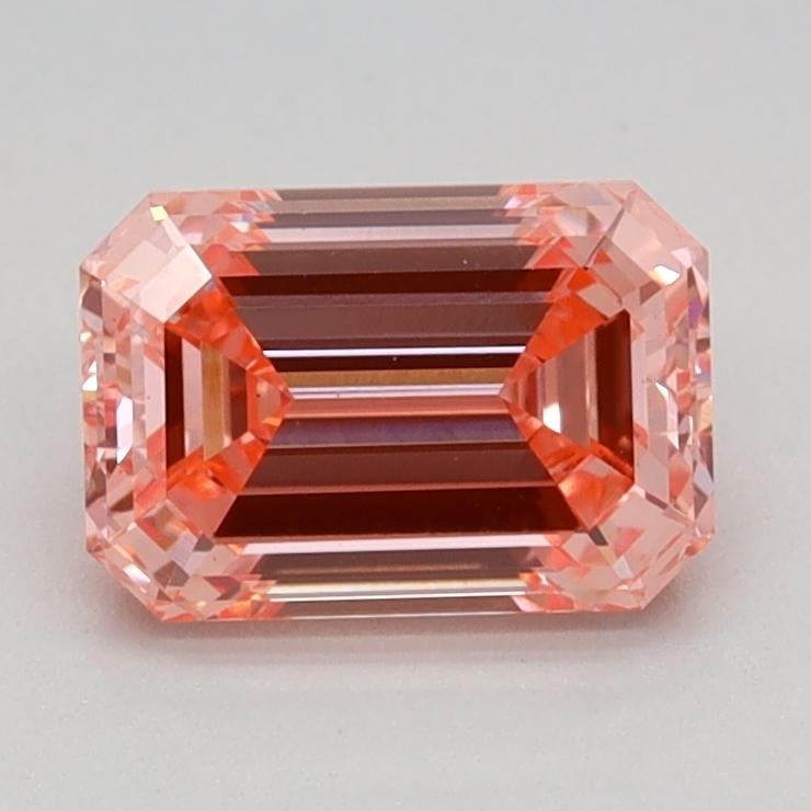 1.05 Ct. Fancy Vivid Pink Emerald Lab Grown Diamond