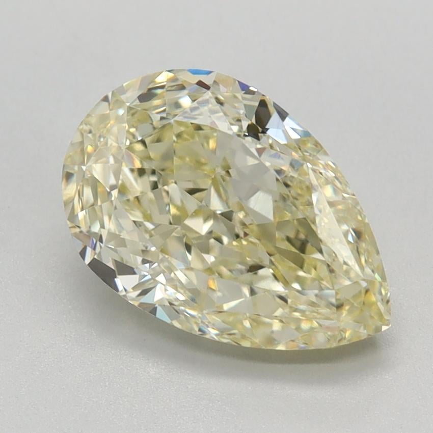 2.15 Ct. Fancy Yellow Pear Lab Grown Diamond