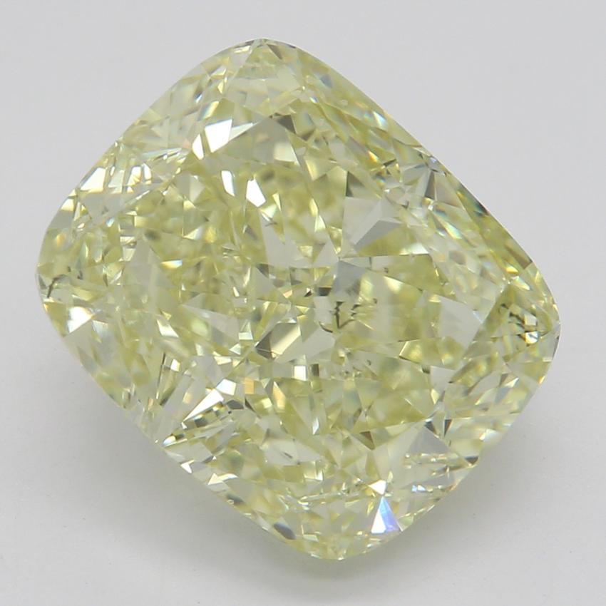 4.00 Ct. Fancy Yellow Cushion Diamond