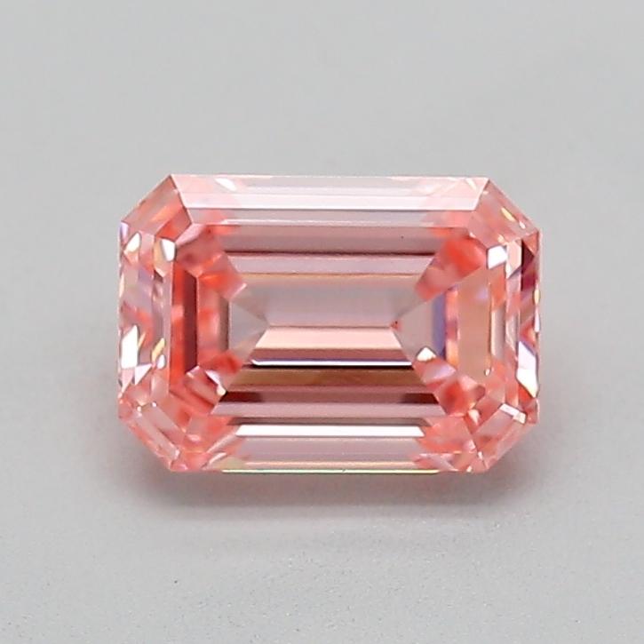 1.09 Ct. Fancy Vivid  Pink Emerald Lab Grown Diamond