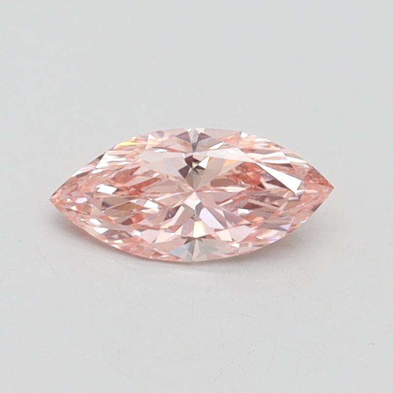 0.41 Ct. Fancy Intense Pink Marquise Lab Grown Diamond
