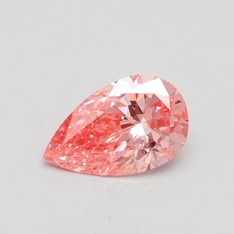 0.50 Ct. Fancy Vivid Pink Pear Lab Grown Diamond