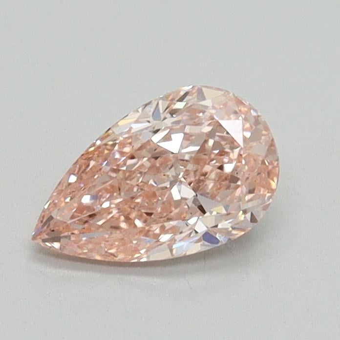 0.60 Ct. Fancy Intense Pink Pear Lab Grown Diamond