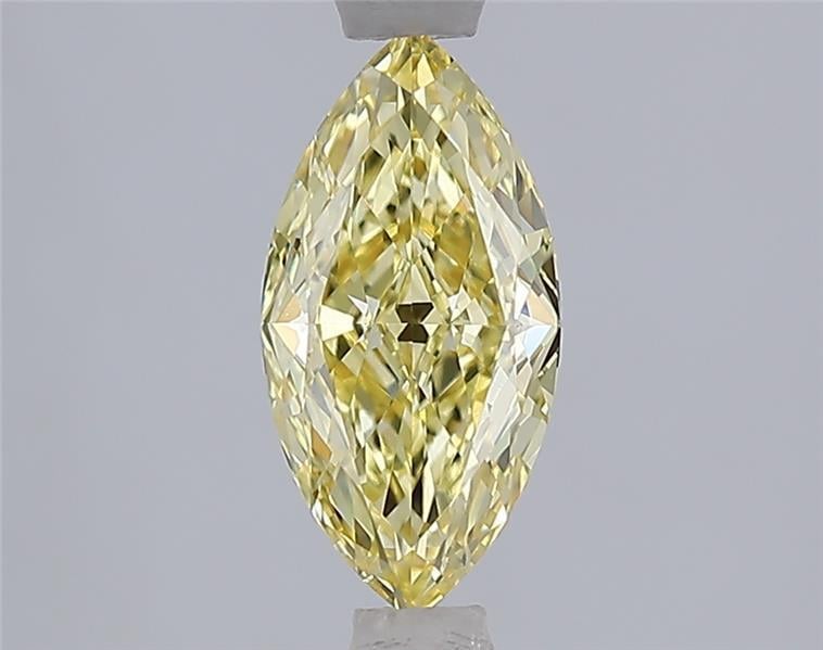 1.05 Ct. Fancy Intense  Yellow Marquise Lab Grown Diamond