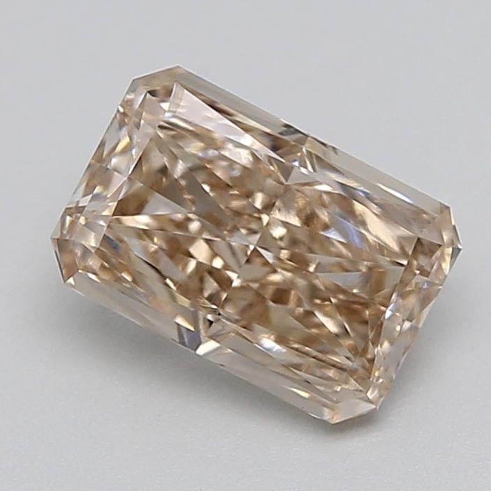 1.07 Ct. Very Light  Brown Radiant Lab Grown Diamond