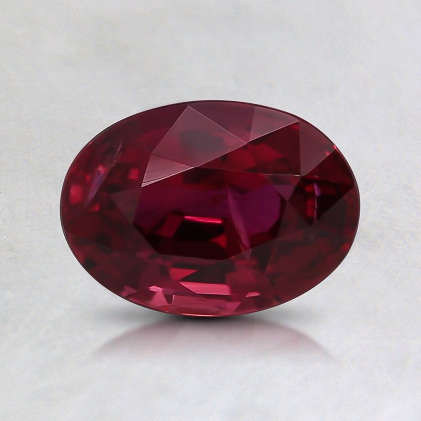 7.2x5.2mm Unheated Oval Ruby