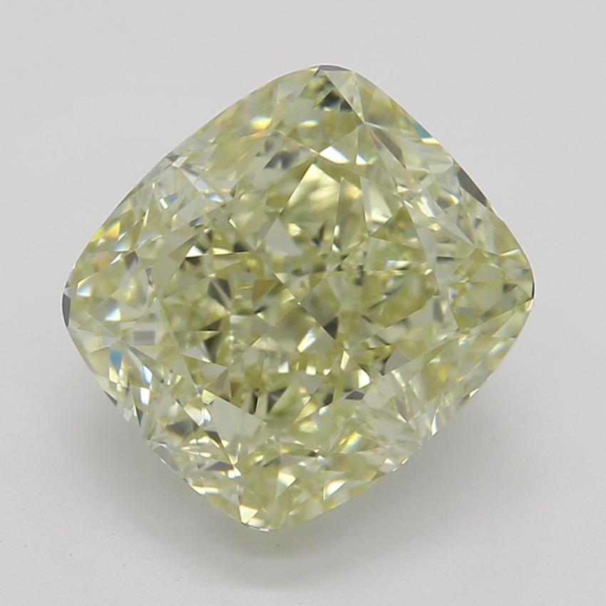 2.24 Ct. Fancy Brownish Greenish Yellow Cushion Diamond