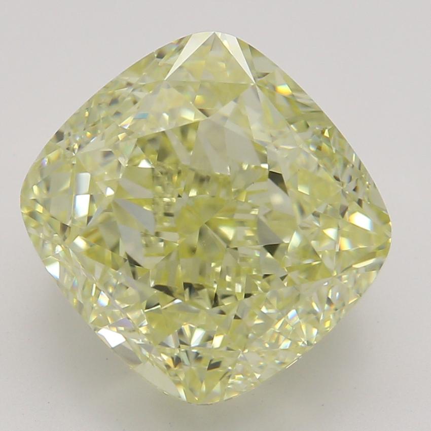 4.01 Ct. Fancy Yellow Cushion Diamond