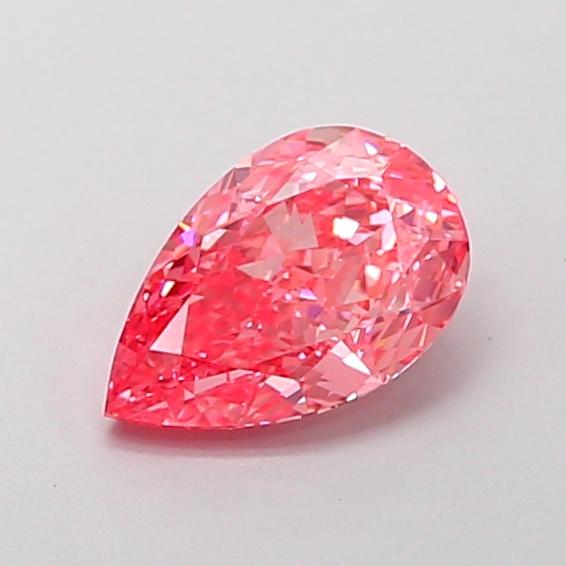 1.01 Ct. Fancy Vivid Pink Pear Lab Grown Diamond