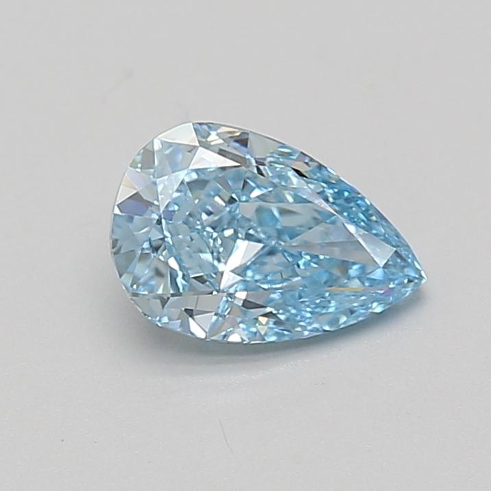 1.00 Ct. Fancy Vivid Blue Pear Lab Grown Diamond