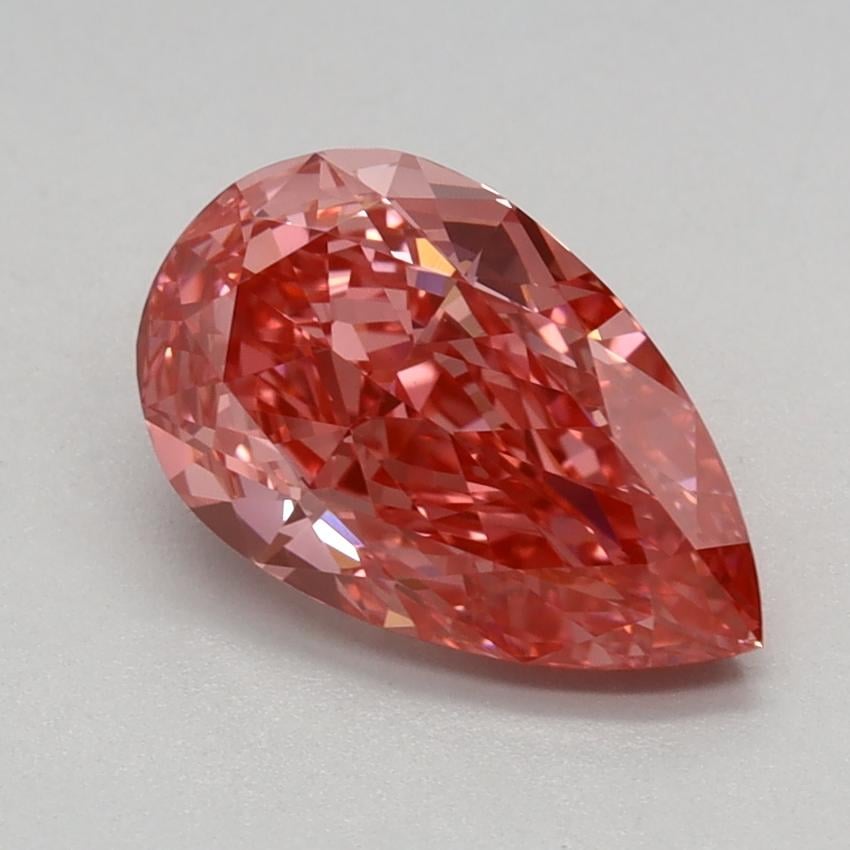 1.54 Ct. Fancy Vivid Pink Pear Lab Grown Diamond