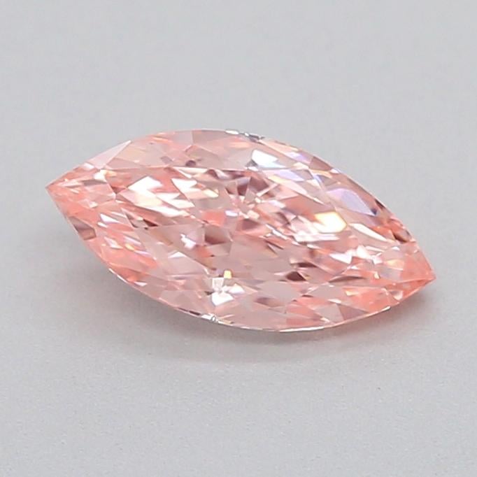 0.34 Ct. Fancy Intense Pink Marquise Lab Grown Diamond