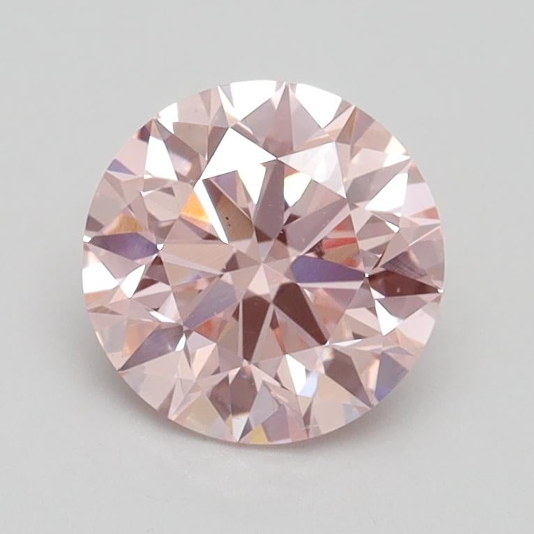 1.30 Ct. Fancy Intense Pink Round Lab Grown Diamond