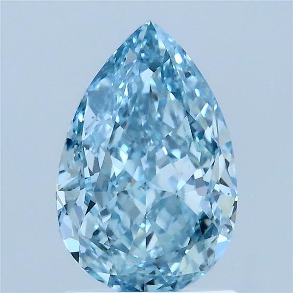 1.60 Ct. Fancy Blue Pear Lab Grown Diamond