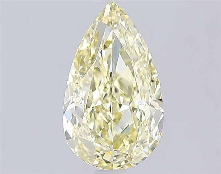 1.57 Ct. Fancy Yellow Pear Lab Grown Diamond
