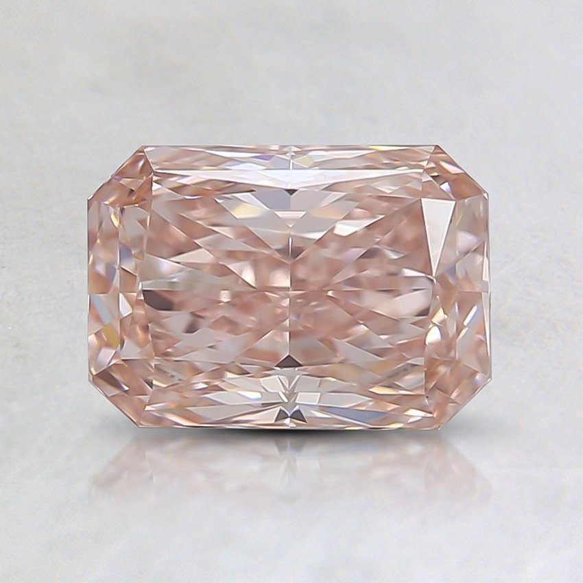 1.01 Ct. Fancy Pink Radiant Lab Grown Diamond