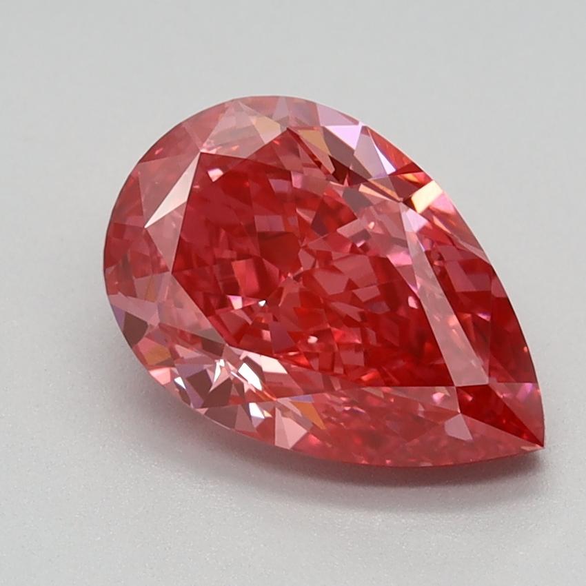 1.63 Ct. Fancy Vivid Pink Pear Lab Grown Diamond