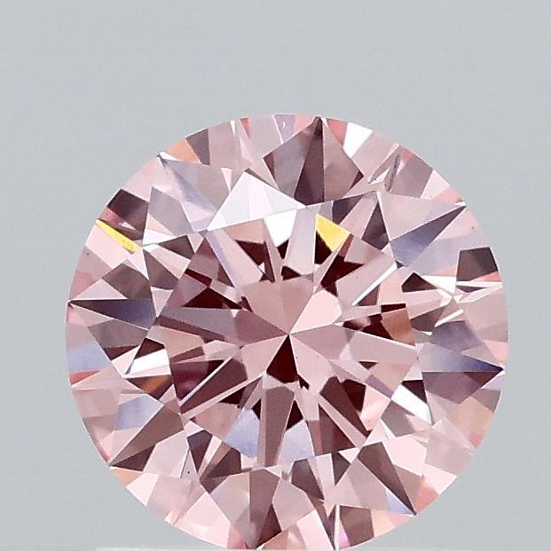 1.17 Ct. Fancy Intense Pink Round Lab Grown Diamond